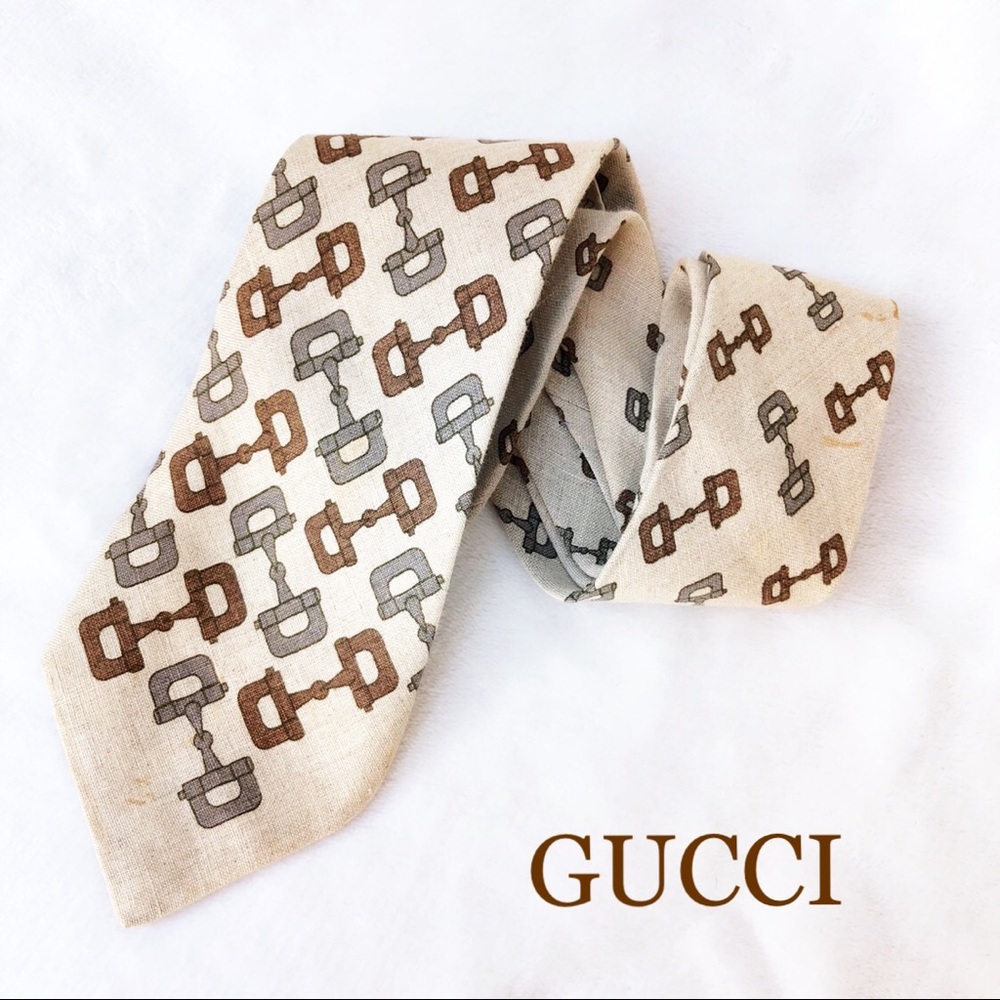 Auth. GUCCI Tie